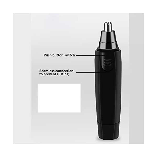 OUSIKA Nose Hair Trimmer Man Electric Grooming Nose Trimmer Washable Blade Shaving Machine Ear Personal Care Hair Removal Bat