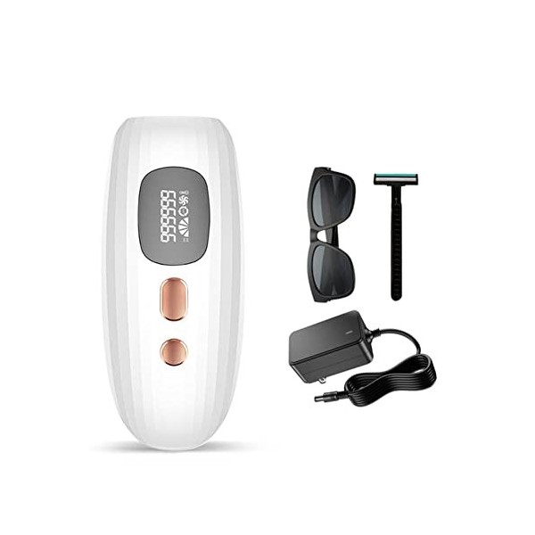 JUCHENG Clignote Portable IPL 5 Mode sous Les Bras épilateur Laser indolore Corps Entier photoépilateur pour Les Femmes épila