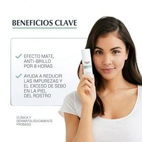 Eucerin - Dermopure Fluido Facial Matificante Hidratante