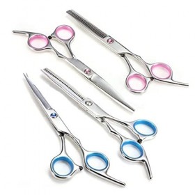 SalonDIYCiseaux amincissants réguliers, ciseaux de coiffeur couleur : Pink Thinnig Pink Thinnig Rasage et Épilation