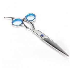 SalonDIYRegular Ciseaux amincissants, ciseaux de coiffeur couleur : rose fin bleu régulier 