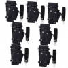 POPETPOP 7 Pcs Fanny Pack Styliste Sac De Taille Barber Taille Porte-Outil Outils De Barbier Ceinture Porte-Ciseaux À Ciseaux