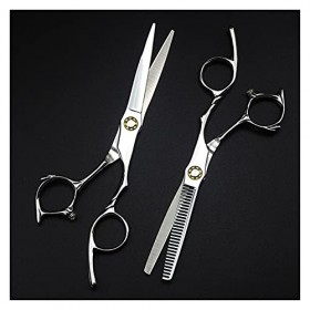 Ciseaux de coiffure de 6 pouces, ciseaux de beauté, ciseaux de coiffeur amincissants, ciseaux de coiffeur, ciseaux de coiffeu