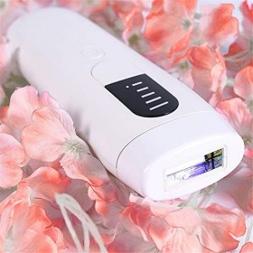 HIZQ Epilateur À Lumière Pulsée, Indolore Refroidissement IPL Épilation avec 600,000 Flashes pour Femme Et Homme Definitif Ap