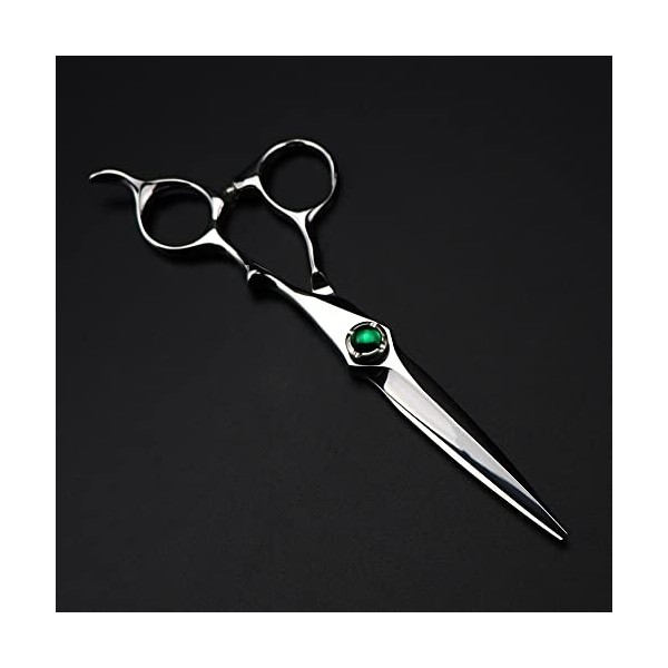 ciseaux de coiffeur Ciseaux De Coupe De Cheveux, 6 Pouces Professionnel Japon 440c Acier Haut De Gamme Vert Gem Cut Ciseaux D