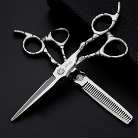 LIUSU Ciseaux de Coiffure Professionnels, kit de Ciseaux de Coiffure Professionnels Haut de Gamme 6,0 Pouces Ciseaux à Dent
