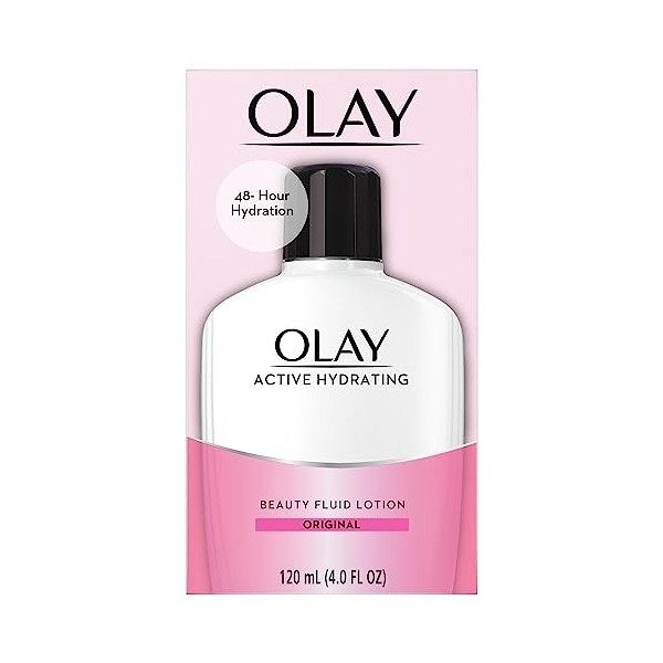 Olay W-SC-2173 Actif Hydratant Fluide de beaut- originale de Olay pour les femmes - 4 oz Hydratant Crème Jour et Nuit