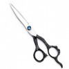 WYGC Scissors 6" Professionnel Ciseaux Coiffure,Ciseaux de Cheveux Trousse Super Sharp Salon Ciseaux De Coiffure Combinaison 