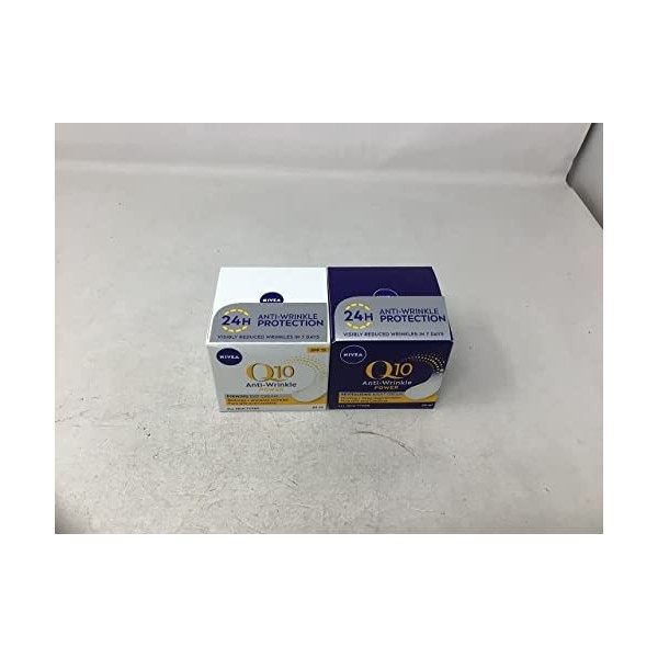 Nivea Q10 Plus Anti-Falten Face Q10 Creme, 50 ml Crème Jour et Nuit