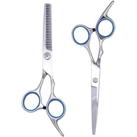 Ensemble de coiffure professionnel en acier inoxydable, ciseaux de coupe de cheveux, outil de coupe de cheveux lisses