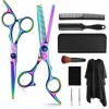 Ciseaux de coiffure professionnels pour coiffeur, 6 pouces, ciseaux de salon de coiffure pour coiffeurs hommes femmes enfants