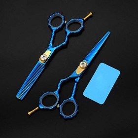 Ensemble de ciseaux de coiffeur professionnel pour main gauche, 5,5 pouces, ciseaux de coiffure, ciseaux de coupe de cheveux,