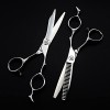 ciseaux de coiffeur Ciseaux de coupe de cheveux, 6 pouces japon 9cr13 acier argent coupe ciseaux de salon de coiffure coupe c