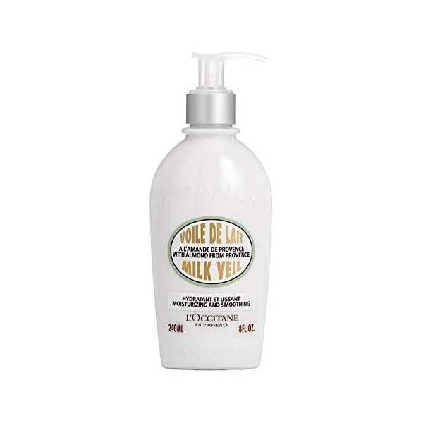 LOCCITANE - Voile de Lait Amande - 240 ml Crème Jour et Nuit