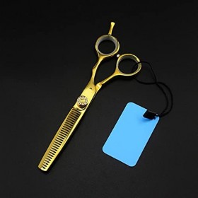 Golden Barber Ciseaux de coiffure professionnels, ensemble de ciseaux pour coupe de cheveux, outils de coupe de cheveux coul ...