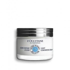 LOCCITANE - Crème Confort Légère au Karité - Protège et Nourrit la Peau - pour Peau Normale à Mixte - Soin Hydratant 24H - C ...