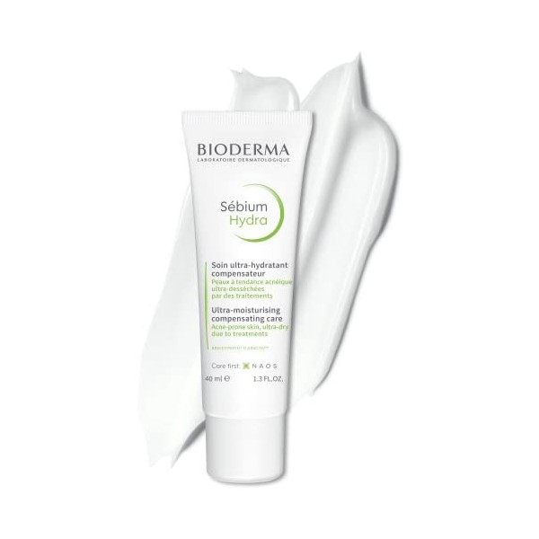 Bioderma Sébium Hydra Soin untra-hydratant compensateur 40ml Crème Jour et Nuit