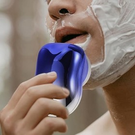 FRCOLOR 5 Pièces Rasoir Électrique Mini Rasoirs Pour Hommes Rasoir Électrique En Tissu USB Rasoir Rasoir Homme Charge Abs Gal