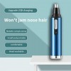 OUSIKA Nose Hair Trimmer Multifunctional Rechargeable Nose Ear Hair Removal Trimmer Eyebrow Trimer Clipper Beard Shaver Groom