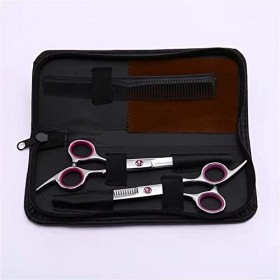 LIUSU Kit de Ciseaux pour Animaux de Compagnie, Ensemble de Ciseaux de Coupe de Cheveux, kit de Ciseaux de Coiffure, Ciseaux 