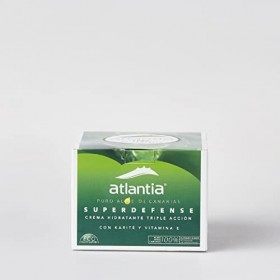Atlantia Aloe Superdefense Aloe Moisturizing Cream, Hydrating & Repairing Cream For All Skin Types, Non-Greasy & Fast Absorbi