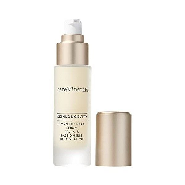 bareMinerals Skinlongevity Long Life Herb Serum Pour Unisexe 1,7 oz Sérum Crème Jour et Nuit