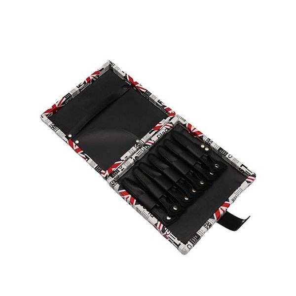 FRCOLOR 2 Pièces Boîte Ciseaux De Coupe De Cheveux Professionnels Ciseaux À Cheveux Pochette De Coupe De Salon De Coiffure To