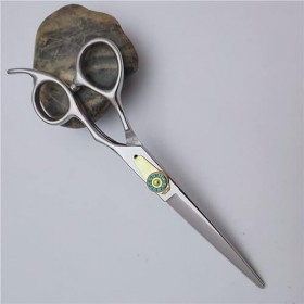 ciseaux de coiffeur Ciseaux De Coupe De Cheveux, 6 Pouces Professionnel Japon 440c Acier Argent Ciseaux De Cheveux Coupe Coif...