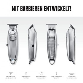 Brooklyn Blade Brooklyn Soap Company Tondeuse à barbe professionnelle pour la maison avec 5 embouts 2-10 mm R205