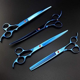 Outil de barbier pour coiffeur, ciseaux amincissants professionnels pour coupe de cheveux, ciseaux de coiffure, 8 pouces Rasa...