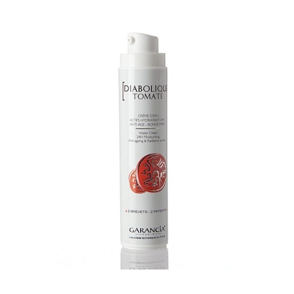 Garancia Diabolique Tomate Actifs Hydratant 24H Creme Deau, 30 ml Crème Jour et Nuit