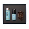 Plisson - Coffret Barbe d’Ange - 1 Gel Douche 3-en-1 + 1 Huile à Barbe + 1 Brosse à Barbe - Nécessaire Entretien Barbe pour H