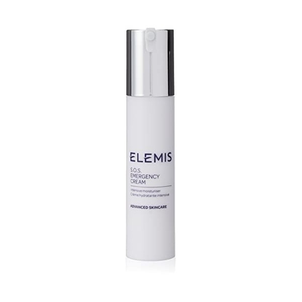 ELEMIS Crème d’urgence s.o.s, gel hydratant intensif pour apaiser, réconforter et reconstituer, hydratant visage nourrissant ...