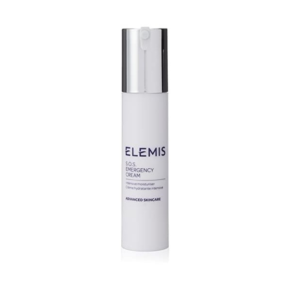 ELEMIS Crème d’urgence s.o.s, gel hydratant intensif pour apaiser, réconforter et reconstituer, hydratant visage nourrissant 