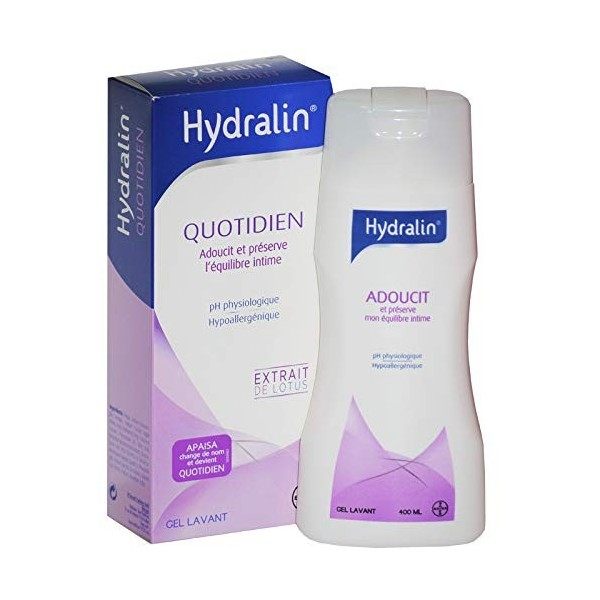 Hydralin Quotidien - Pour prendre soin de votre intimité jour après jour - Lot de 2 x 400ml