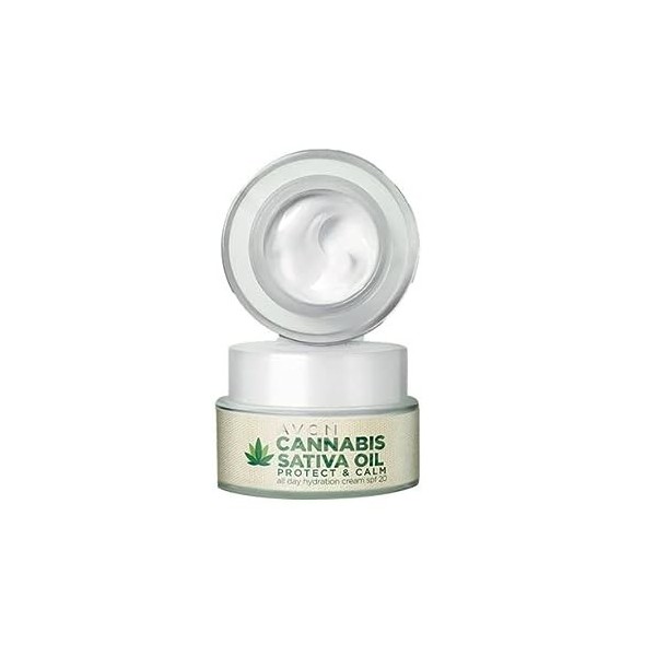 Avon Cannabis Sativa Oil Hydrating Day Cream 50ml Crème Jour et Nuit