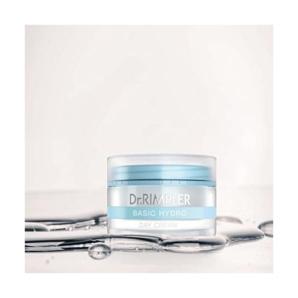 Dr. Rimpler crème de jour fondante « Jour de base Hydro » doucement je hydratant pas absorbé rapidement I gras de crème pour ...
