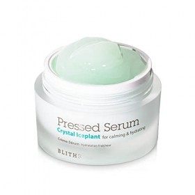 BLITHE Pressed Serum Gel hydratant rafraîchissant pour le visage à base de plantes, Soulagement et hydratation instantanés po...