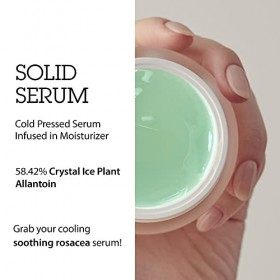 BLITHE Pressed Serum Gel hydratant rafraîchissant pour le visage à base de plantes, Soulagement et hydratation instantanés po...