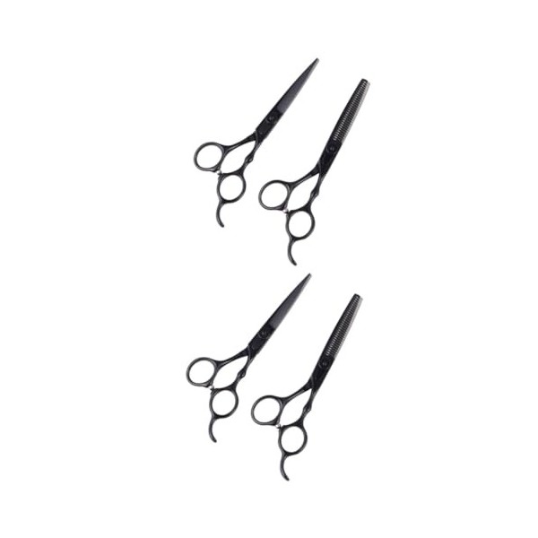 minkissy 6 Pcs Ciseaux De Beauté Ciseaux À Cheveux Kit De Toilettage Professionnel Pour Hommes Ciseaux De Coiffure Ciseaux À 