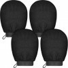 Lot de 4 gants exfoliants coréens pour le corps, le bain, la douche, le spa, la douche profonde, les gants de nettoyage du co