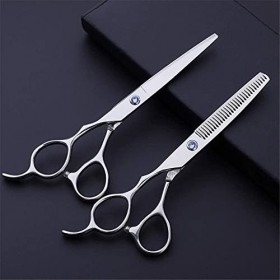 Ciseaux de coiffure série gaucher ciseaux de styliste de salon tranchants kit doutils de coupe de cheveux pour gaucher cisea