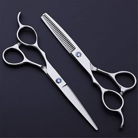 Ciseaux de coiffure série gaucher ciseaux de styliste de salon tranchants kit doutils de coupe de cheveux pour gaucher cisea