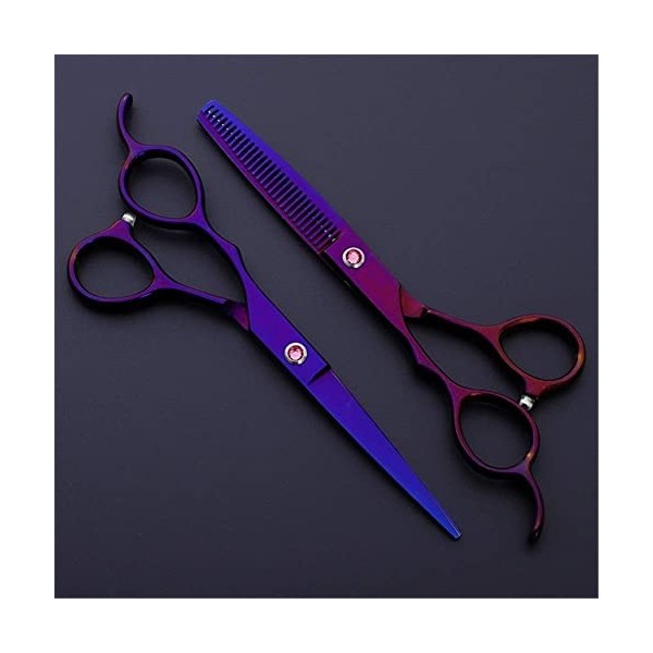 Ciseaux de coiffure série gaucher ciseaux de styliste de salon tranchants kit doutils de coupe de cheveux pour gaucher cisea