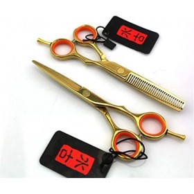 Ciseaux de coiffure professionnels super tranchants, Kit doutils de 5.5 pouces, ensemble de ciseaux de barbier fins, parfait