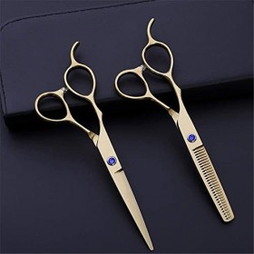 Ciseaux de coiffure série gaucher ciseaux de styliste de salon tranchants kit doutils de coupe de cheveux pour gaucher cisea