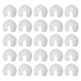 Beaupretty 100 Pièces Taie doreiller Jetable Draps Jetables pour Table De Massage Feuille Masques pour Le Visage Oreiller en