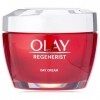 Olay Crème visage 3 points Regenerist à lacide hyaluronique, 50 ml, 1 unité Crème Jour et Nuit