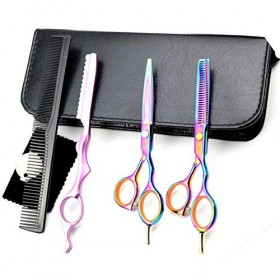 Ciseaux de coiffure, Ciseaux de coiffure, Ensemble combiné de ciseaux de coiffure, Coupe nette et précise pour salon de coiff