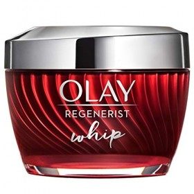 Light Face Moisturizer with SPF 25 by Olay Regenerist Whip with Collagen Peptides, Anti-Aging Face Cream, 1.7 Oz